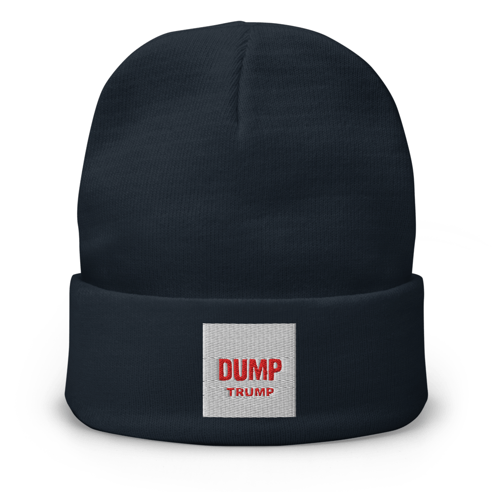 DUMP TRUMP Knit Beanie - Catch Cards