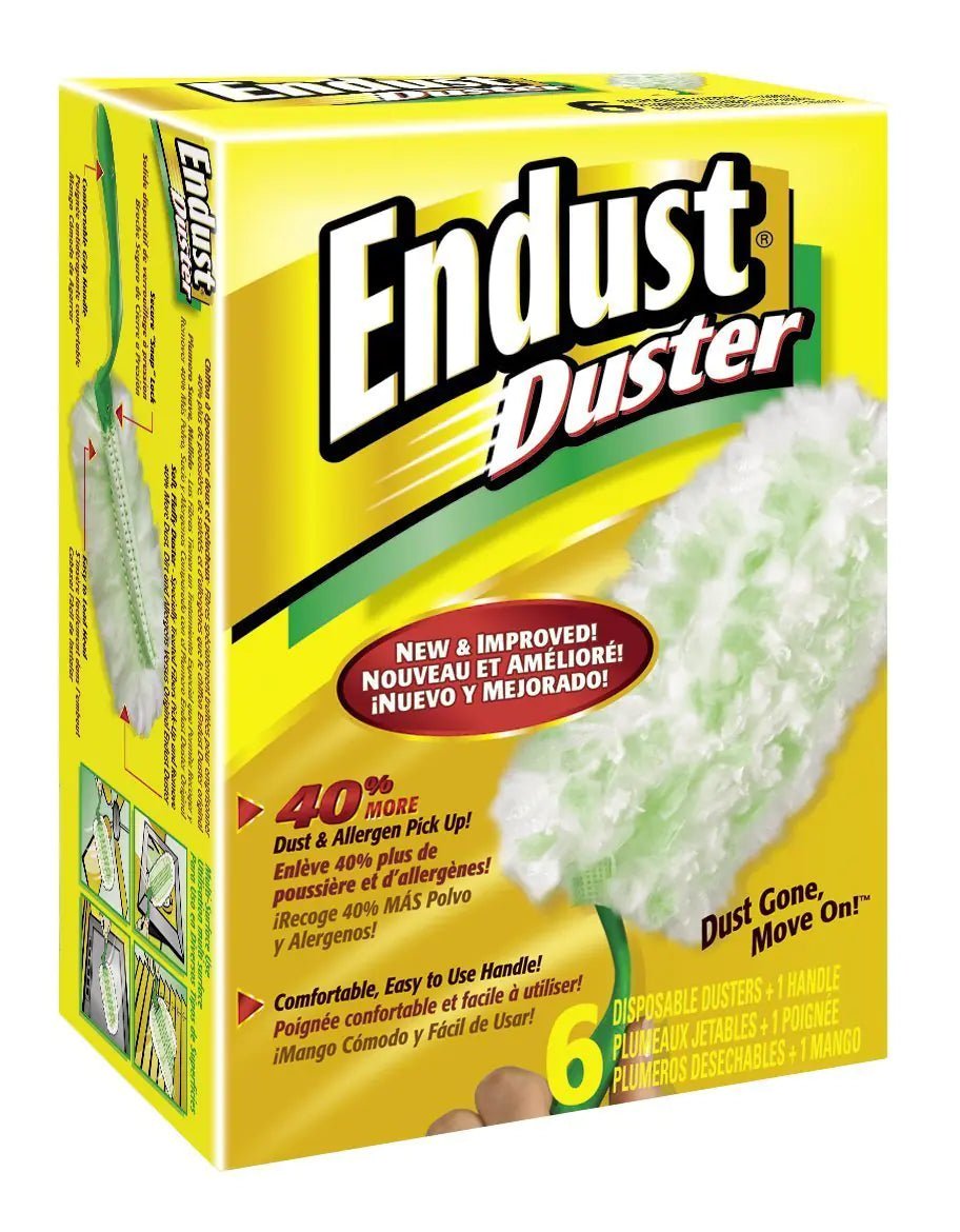 Endust Duster Mango y Paquete 6 - Catch Cards