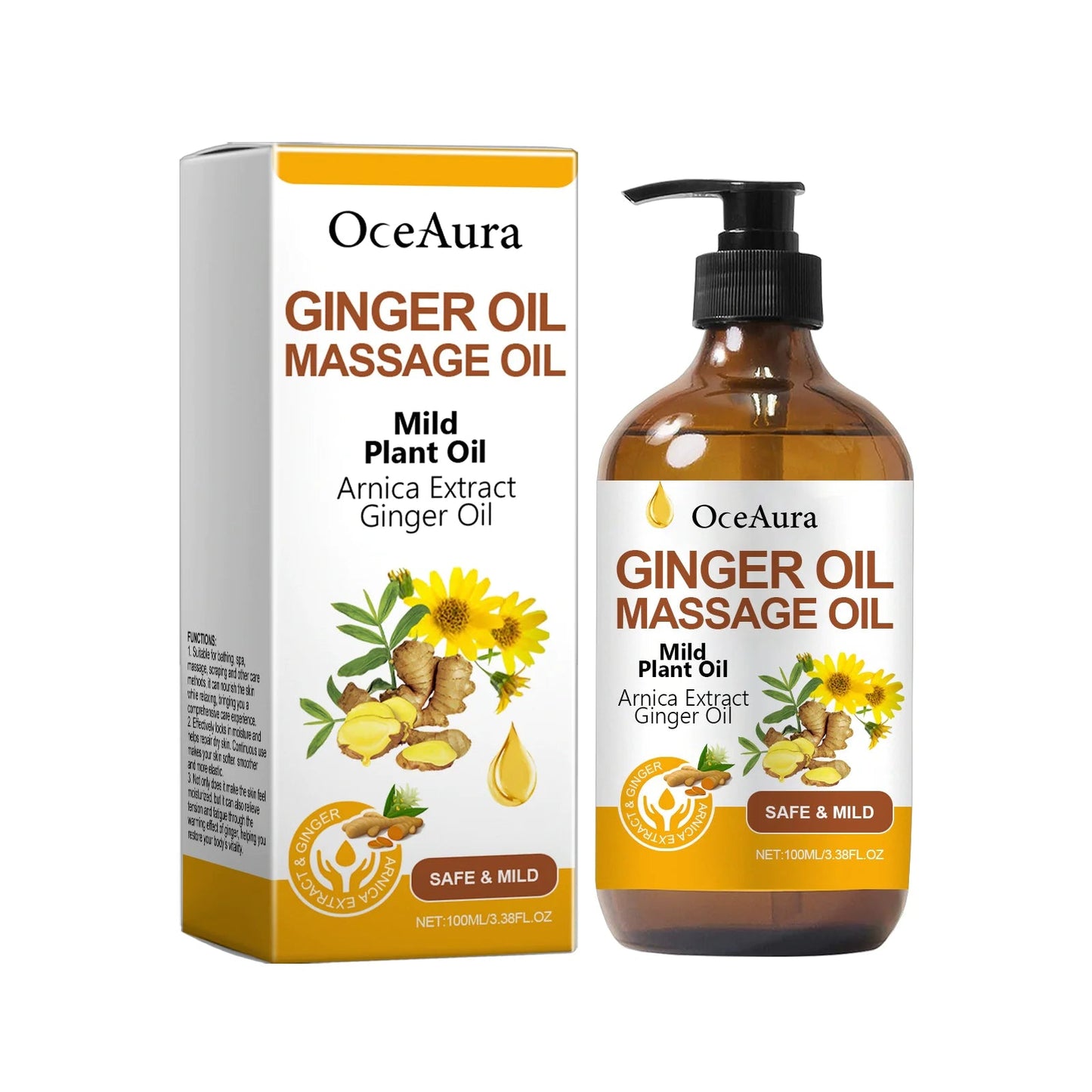 Ginger Massage Oil - Catch Cards