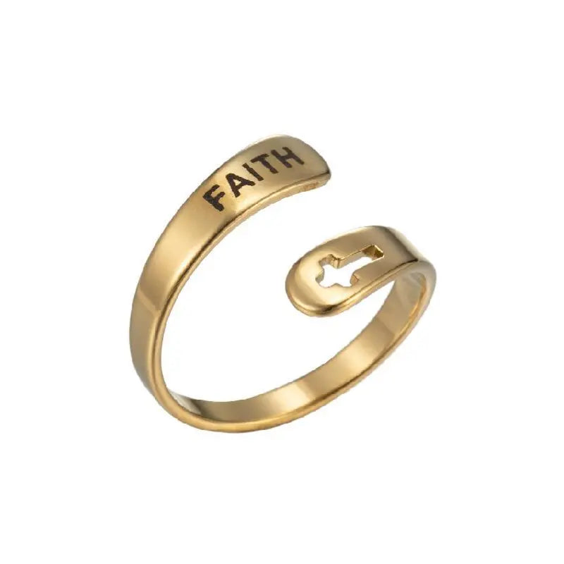 Engraved Adjustable Ring