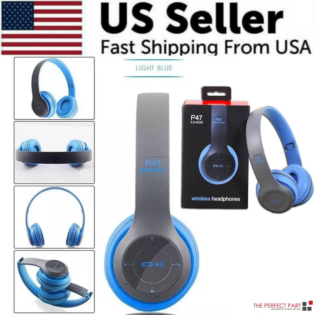 US | Bluetooth 5.0 Foldable Over-Ear Headset