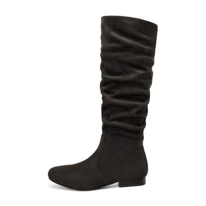 Botas altas hasta la rodilla DREAM PAIRS para mujer, para otoño e invierno, color negro, talla 7