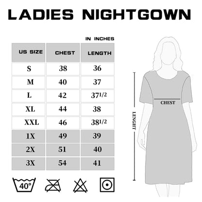 3 Pack Sleepshirts Women's Nightshirt Soft Nightgowns for Women Short Sleeve dress Sleepwear(S-3X) Plus 1X Set 3