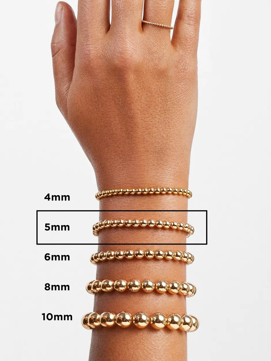 Initial Bracelet Set