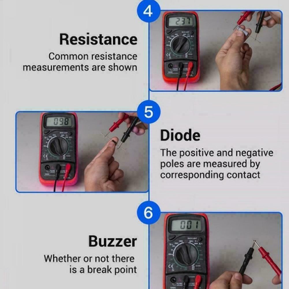 Kompaktes Digitalmultimeter XL830L | bestes Digitalmultimeter