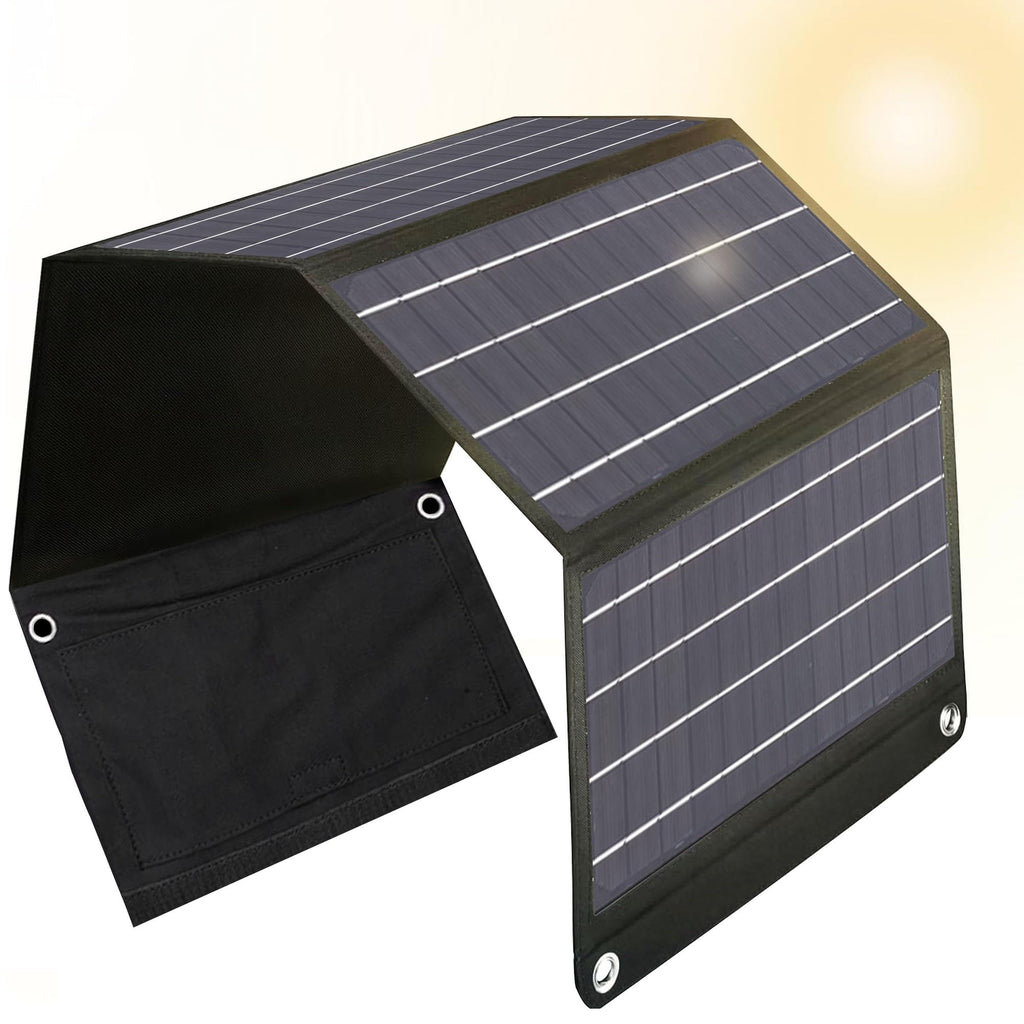 28W Faltbares Solarpanel-Ladegerät für Camping
