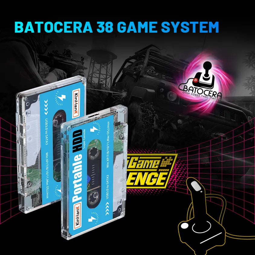 500GB Batocera External Hard Disk