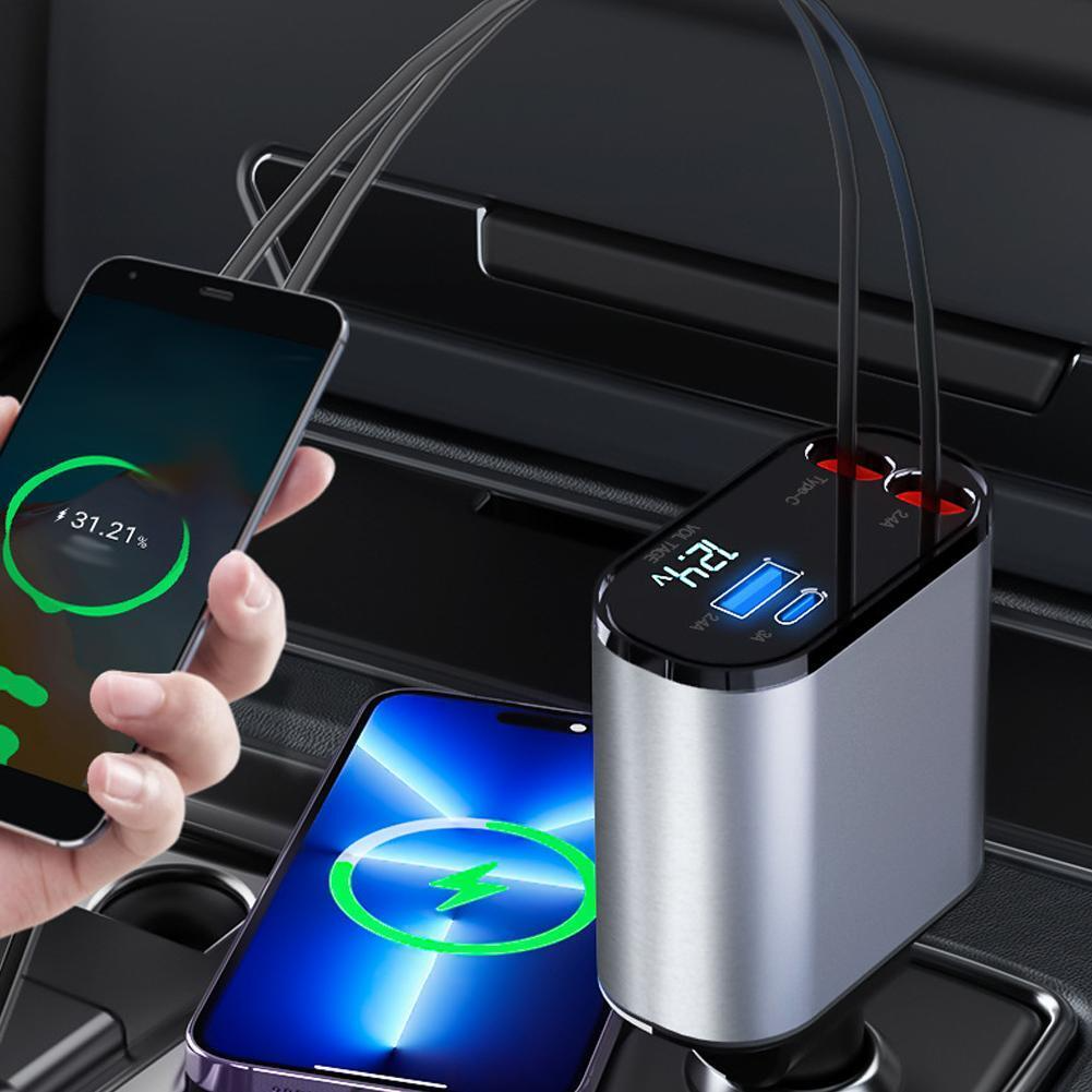 SpeedCharge 4-in-1 Car Charger | fast car charger