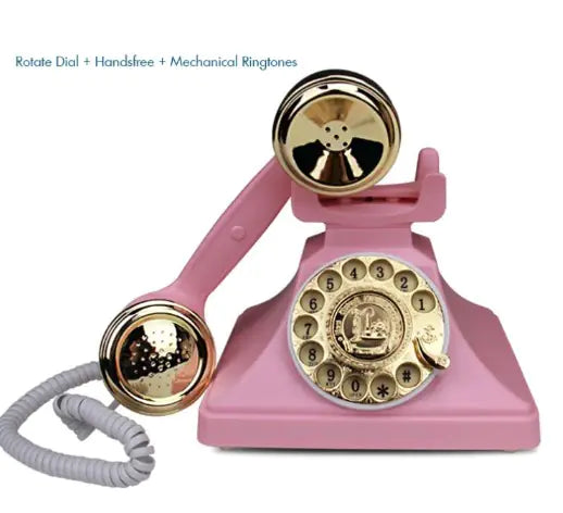 Vintage telefon fasttelefon