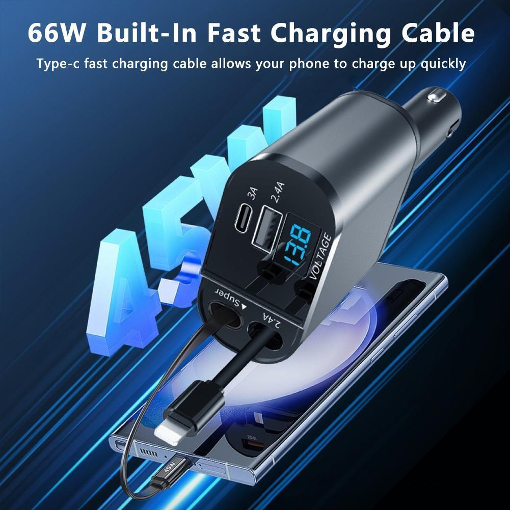SpeedCharge 4-in-1 Car Charger | fast car charger