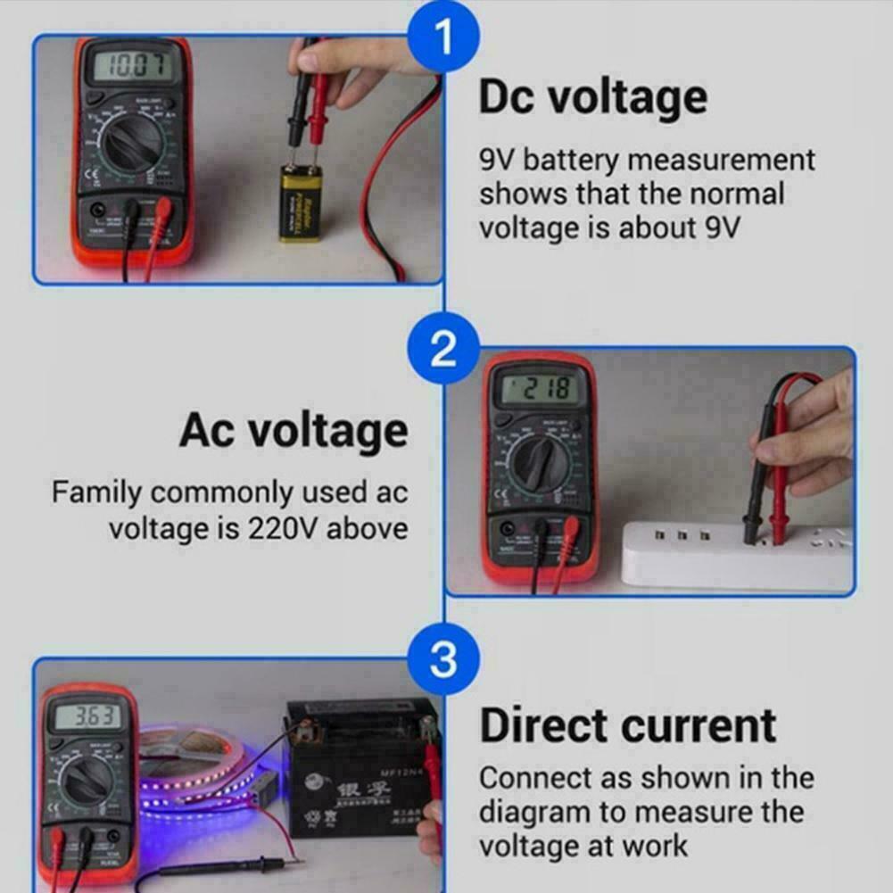 Kompaktes Digitalmultimeter XL830L | bestes Digitalmultimeter