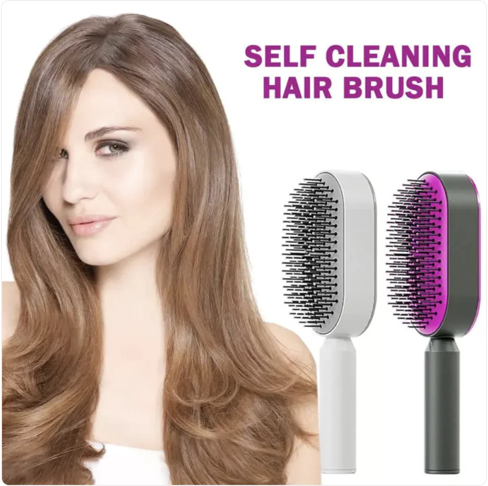 Women’s 3D Hair Growth Self-Cleaning Hair Brush