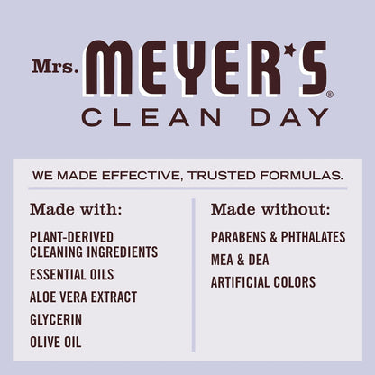 Mrs. Meyer's 651318EA Clean Day Liquid Hand Soap Refill, Lavender, 33 oz 33 Fl Oz (Pack of 1)