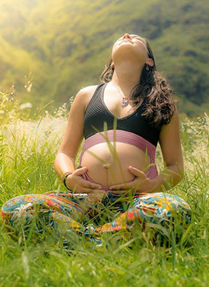 Soporte de abdomen para maternidad: esta banda de soporte ayuda a aliviar la presión de la espalda y la pelvis, lo que le permite moverse y mantenerse activa con mayor facilidad durante el embarazo.