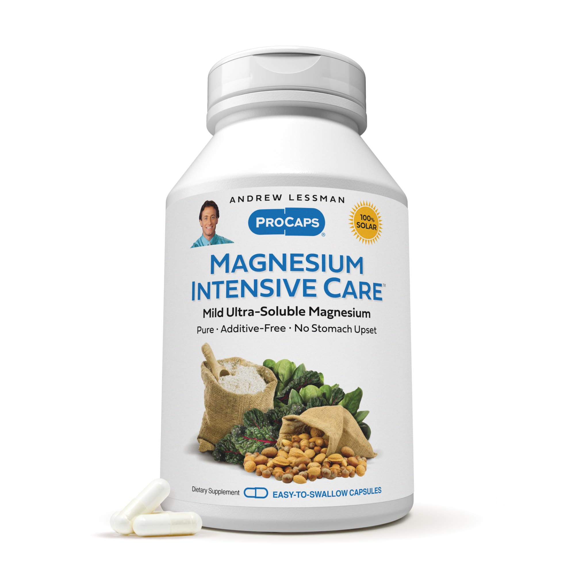 Essential Magnesium 500 Kapseln von Andrew Lessman | Magnesiumkapseln für die Herzgesundheit