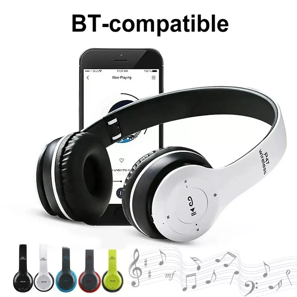 US | Bluetooth 5.0 Foldable Over-Ear Headset