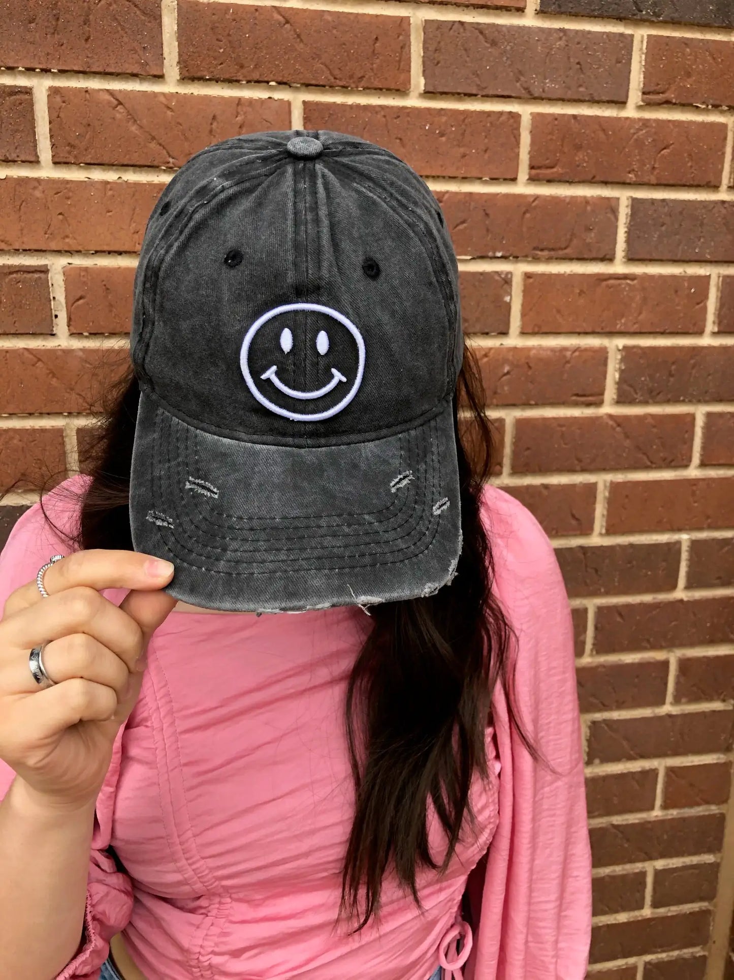 Happy Face Ball Cap