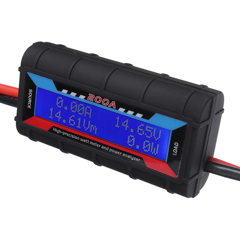 200A Hochpräzises DC-LCD-Leistungsmessgerät | hochpräzises Leistungsmessgerät