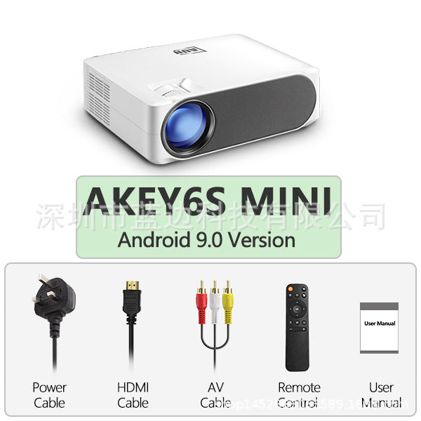 AUN 1080P Smart HD Projector with 4K Capability - 4K capable projector
