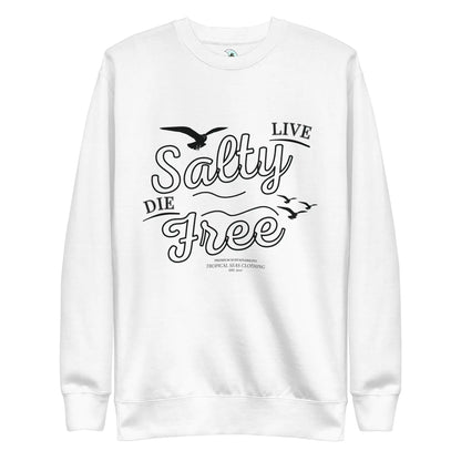 Sudadera premium para hombre "Vive Salado, Muere Libre"