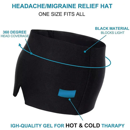 Stress relief Head Massager & Eye Mask for Stress and Pain Relief