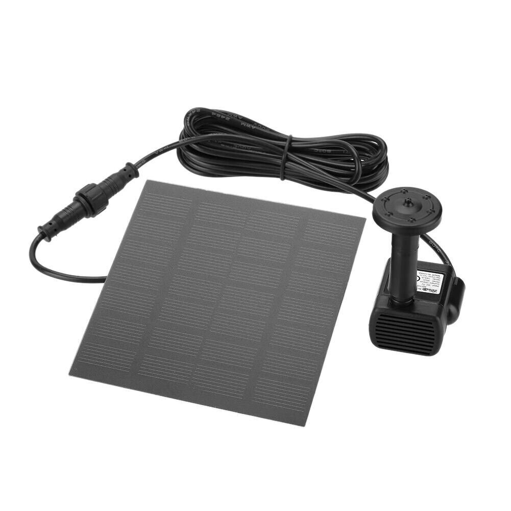 Solar Splash Fontæne: Fuglebad & Have Must-have | automatisk solvandfunktion