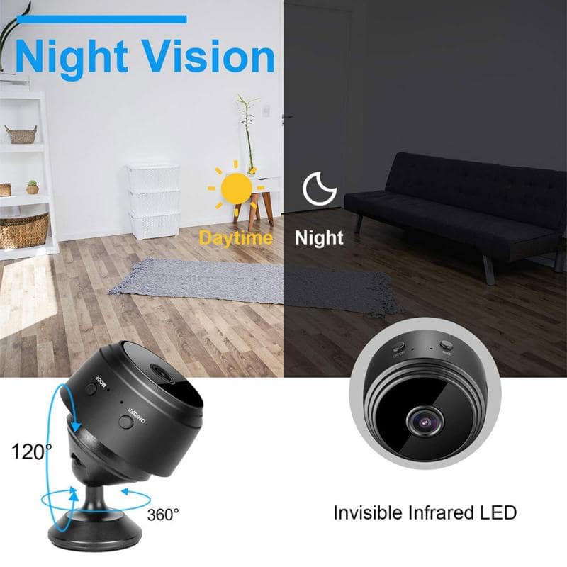 US | Mini WiFi Camera – Wireless Smart Security Cam