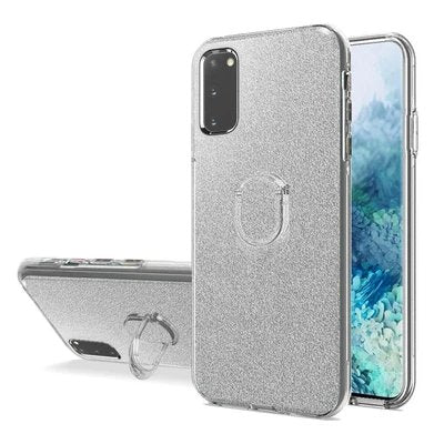 Samsung S20 Sparkle Ring Grip Case