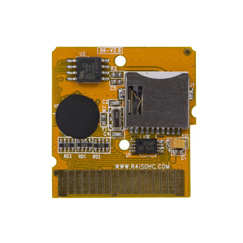 2024 Version R4 Gold Pro SDHC R4i für DS/3DS/2DS Revolution Cartridge + USB | High-Speed-Gaming-Karte
