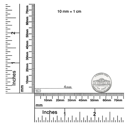 14K valgest kullast 1/4 Cttw laboris kasvatatud ovaalne pasjanss teemant East West 18" ripats kaelakee (GH värv, VS2-SI1 selgus)