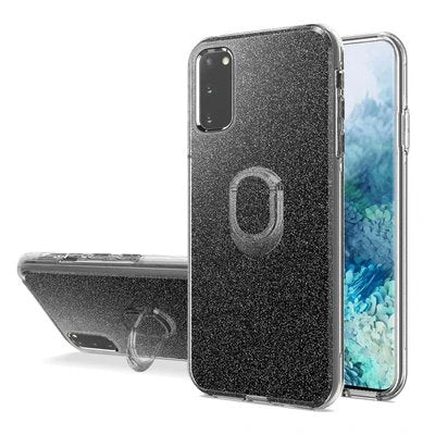 Samsung S20 Sparkle Ring Grip Case