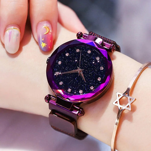 Reloj de diamantes de lujo para mujer