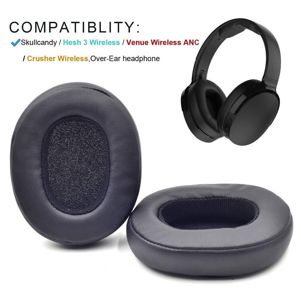 Erstatnings ørepuder/covers til Skullcandy Crusher 3.0 Wireless Hesh 3