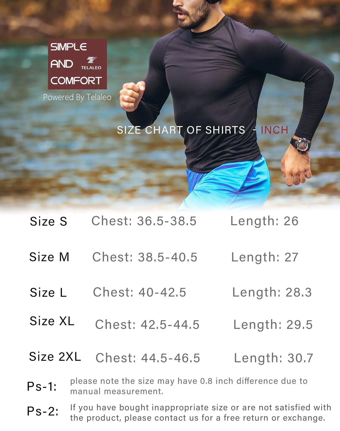 5 või 4 komplektiga meeste kompressioonsärgid pikkade varrukatega UPF SPF Rash Guard Workout Base Layer alussärk, väike must(g)/must/valge (5 pakk)