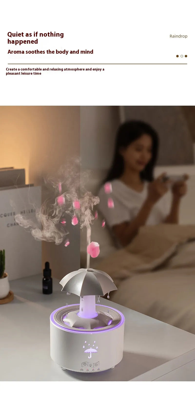 Raindrop Aromatherapy Humidifier