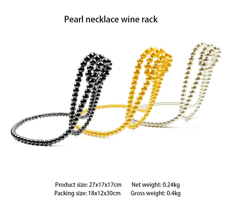 Pearl Necklace Wine Rack 3