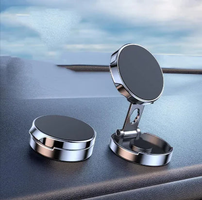 Magnetic Rotating Car Phone Holder with Height Adjustment