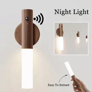 LED Wood USB Night Light