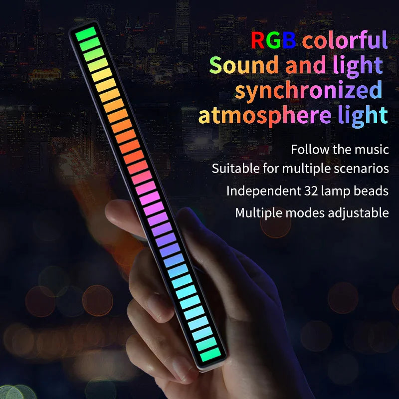 LED Sound Control Light Bar