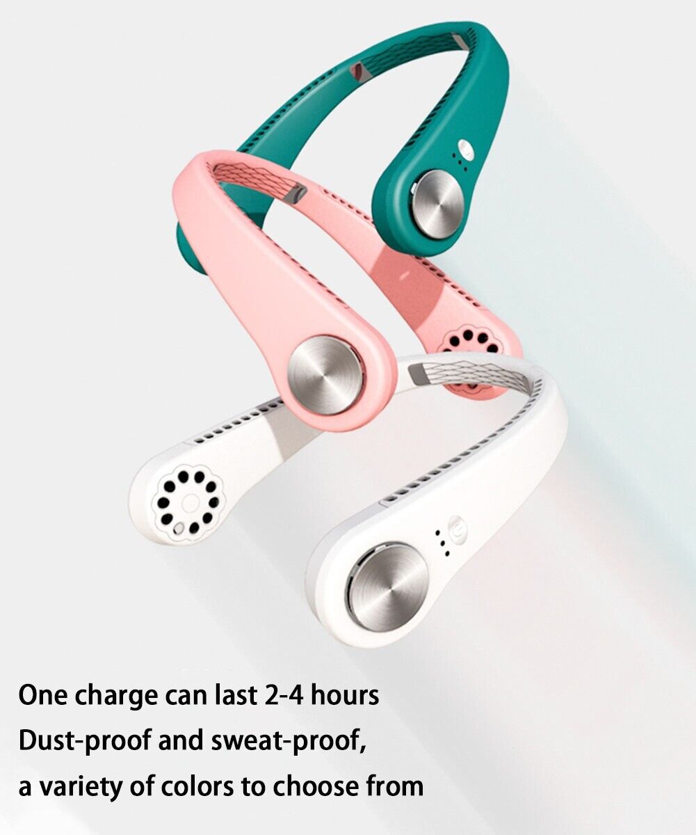 USB bærbar nakkeventilator | bærbar halskøler