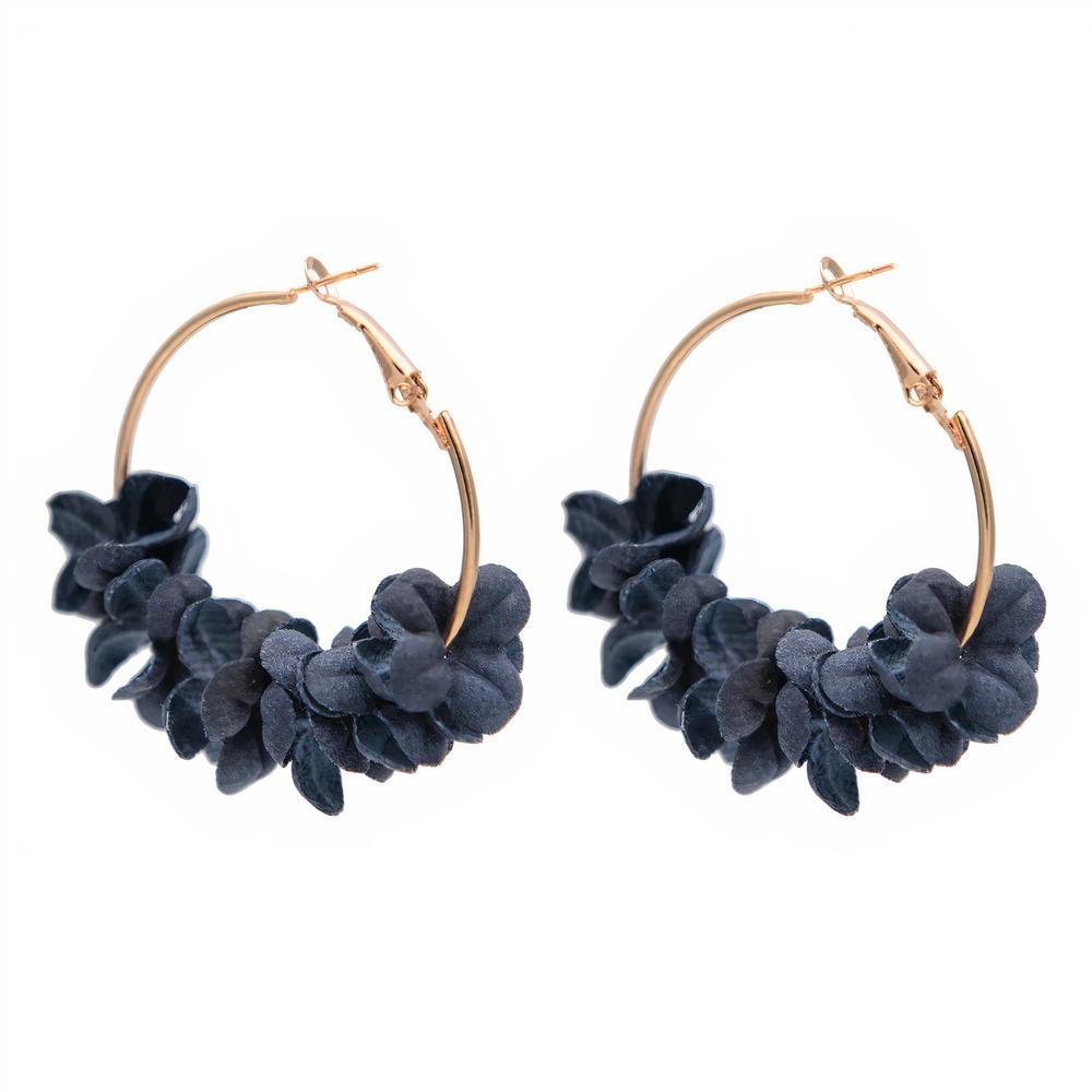 Elegante australische Marine-Creolen | elegante Marine-Creolen