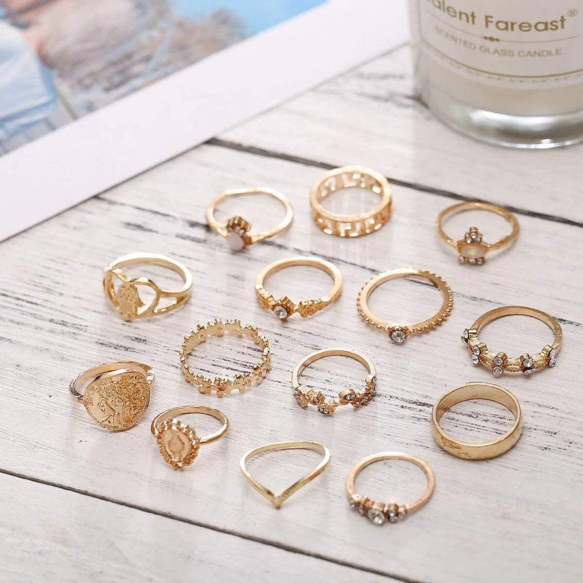 Women's Vintage Ring Set