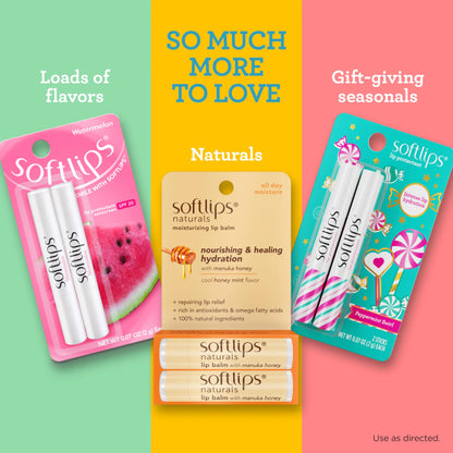 Softlips Slim Sticks Classic Flavor Pack