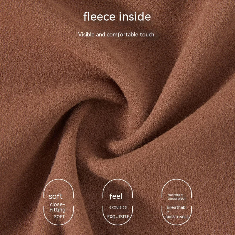 Fleece-Lined Yoga Jacket