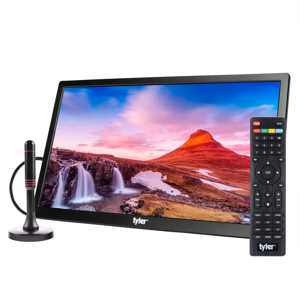 Tyler 13" mobil HD-TV med HDMI og USB | bærbar udendørs-TV