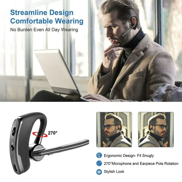 ClearSound Bluetooth-Headset für LKW-Fahrer | komfortables Bluetooth-Headset