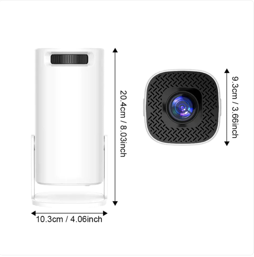 Portable 4K Household Projector