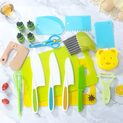 Children's Plastic Kitchen Tools Set