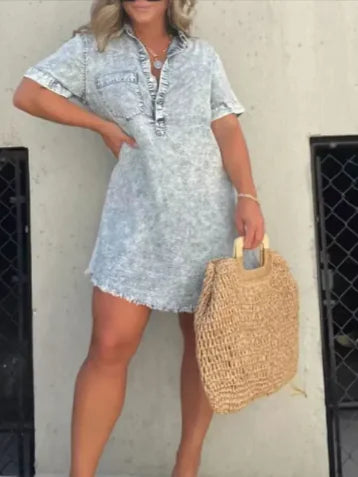 Vestido casual cómodo para mujer