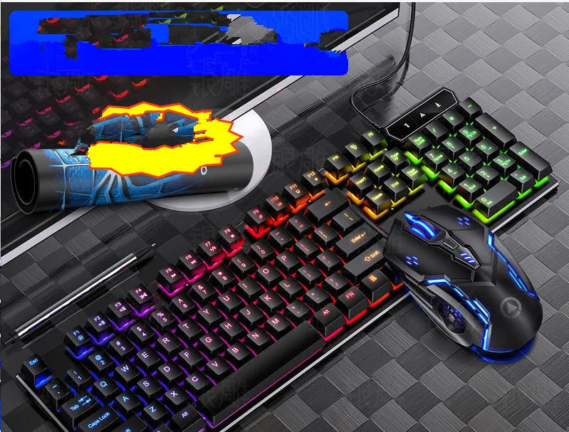 Gaming Keyboard and Mouse Set